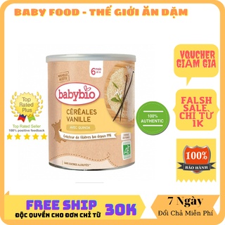 Bột lắc sữa ăn dặm 2in1 Babybio hữu cơ