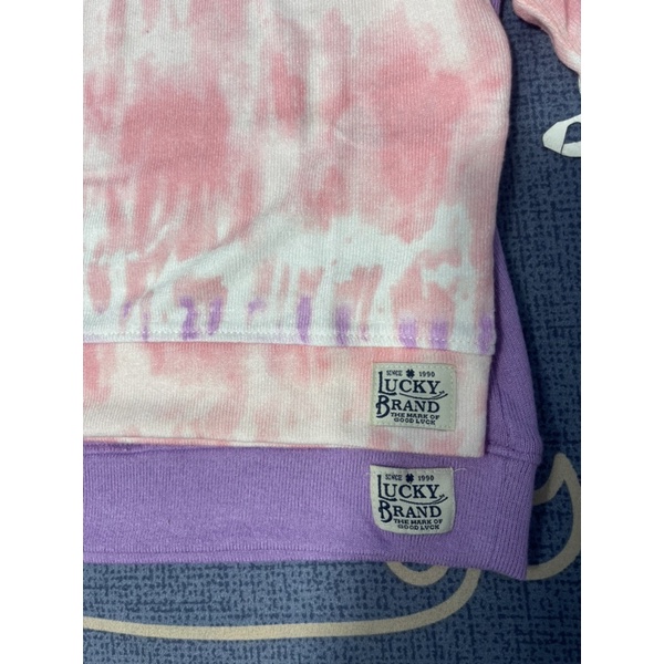 Áo len bé gái Lucky Brand 4-16 tuổi  Áo thun dài tay cổ tròn xuất dư 0922