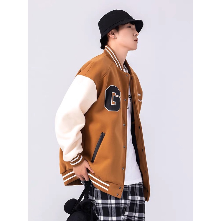 Áo Bomber MLB NY Chữ G Limited Unisex Nam Nữ Cá Tính Siêu Đẹp