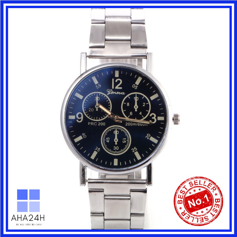 ĐỒNG HỒ NAM GENEVA DÂY KIM LOẠI THỜI TRANG AH1037 | BigBuy360 - bigbuy360.vn
