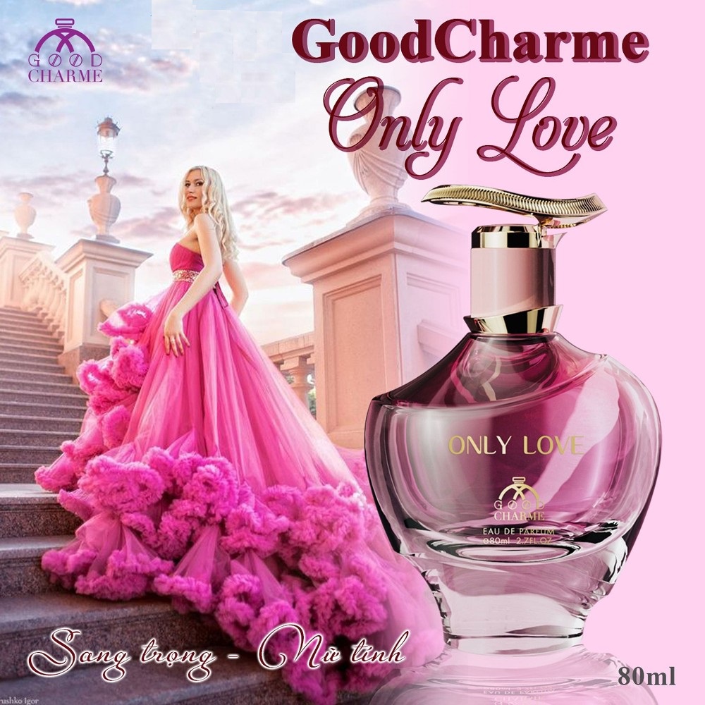 Nước hoa nữ Charme Only Love 80ml trẻ trung sang trọng