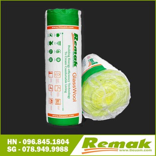 Bông thủy tinh Glasswool  Cách âm Cách nhiệt chịu nhiệt cao Dày 50mm