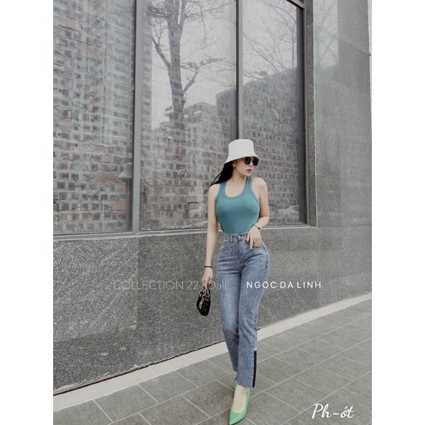 Áo ba lỗ thun gân