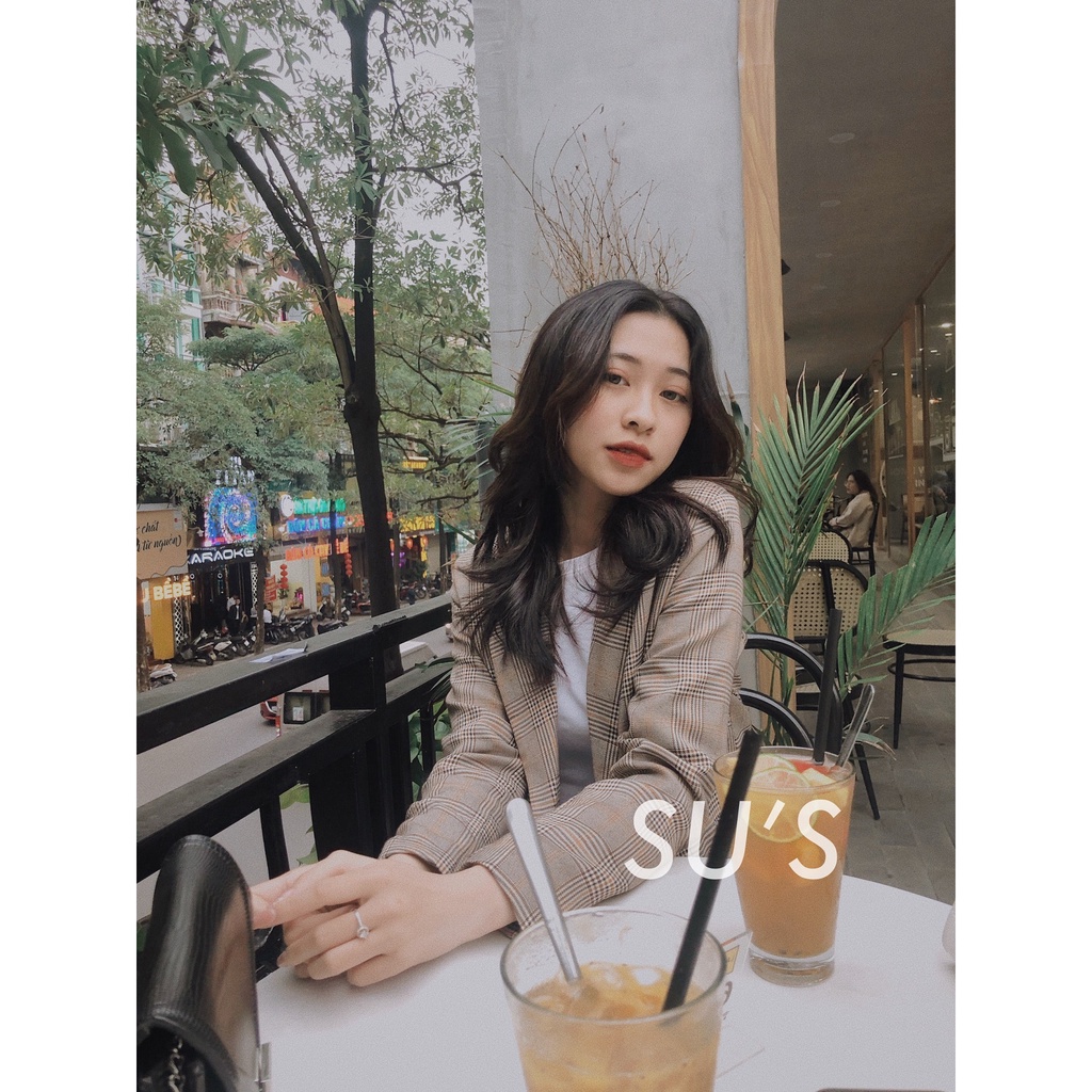 Áo khoác blazer dạ mềm 2 lớp A1472 SUSTORE