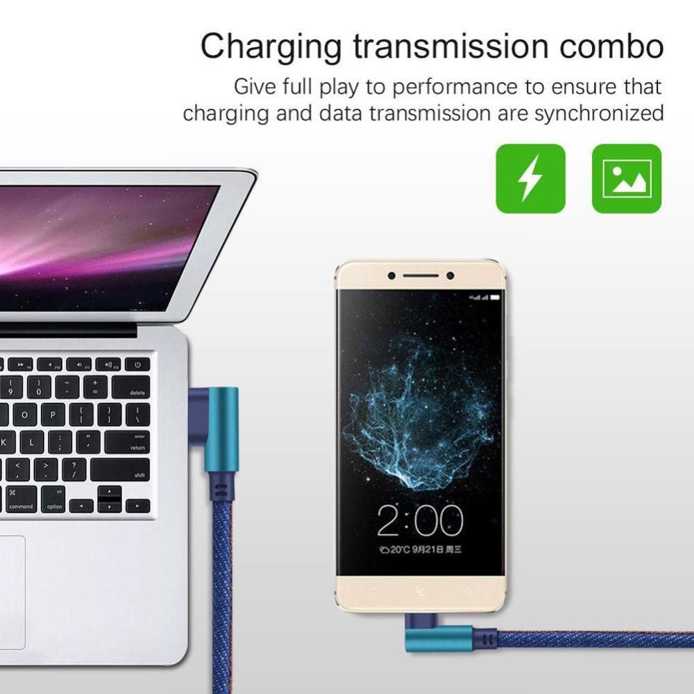 Dây Cáp Sạc Nhanh DIGIFOUNDER C 90 Độ Cổng USB C 3.1 C9L1