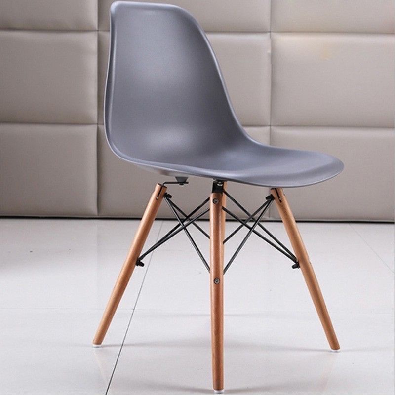 Ghế Làm Việc EAMES Chân Gỗ SỒI Dành Cho Phòng ĂN,Phòng KHÁCH,Cafe,Văn Phòng,Học tập