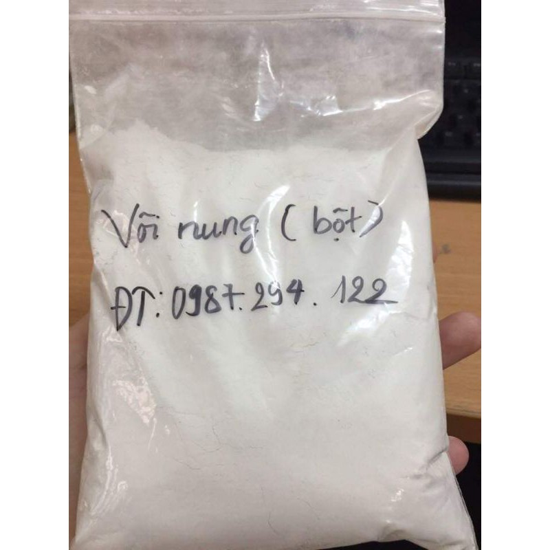 Vôi bột làm nước vôi trong ( túi 2kg)