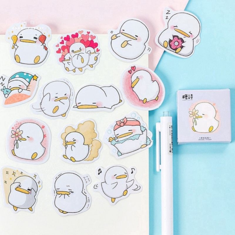 Bộ 45 sticker chú Vịt cute 🐤🐥