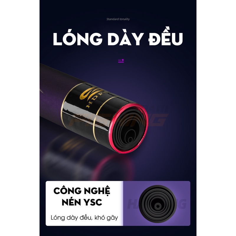 Cần câu Handing Hắc Diệp Tử 7m2 - Độ cứng 4H - Chất Liệu Carbon Cao Cấp