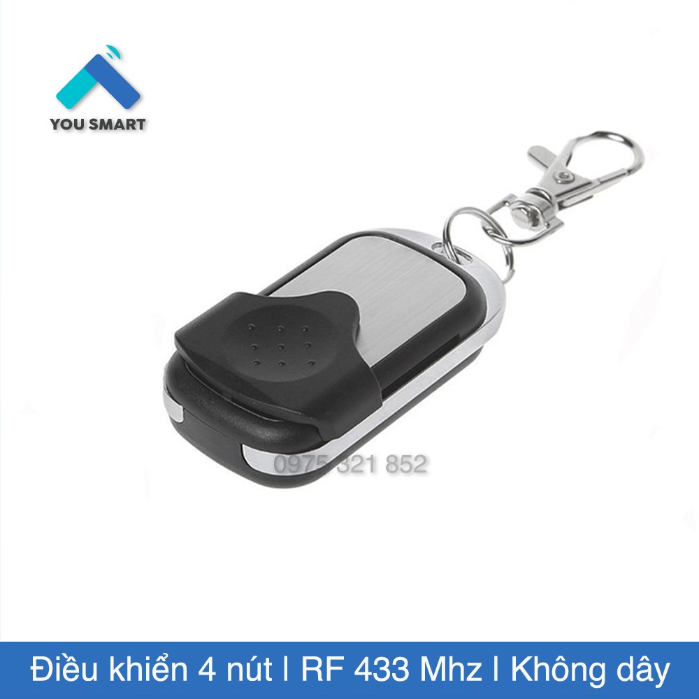 Remote RF 433 Mhz công tắc Tuya Sonoff 4 nút