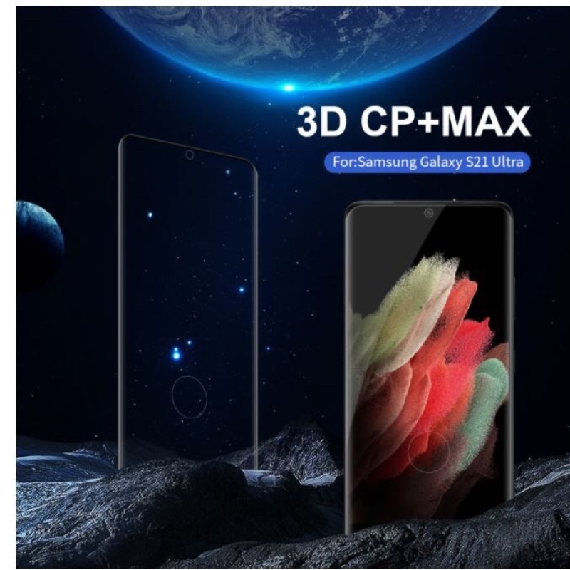 Kính cường lực Nikin 3D cp+max cho Samsung S21 Ultra