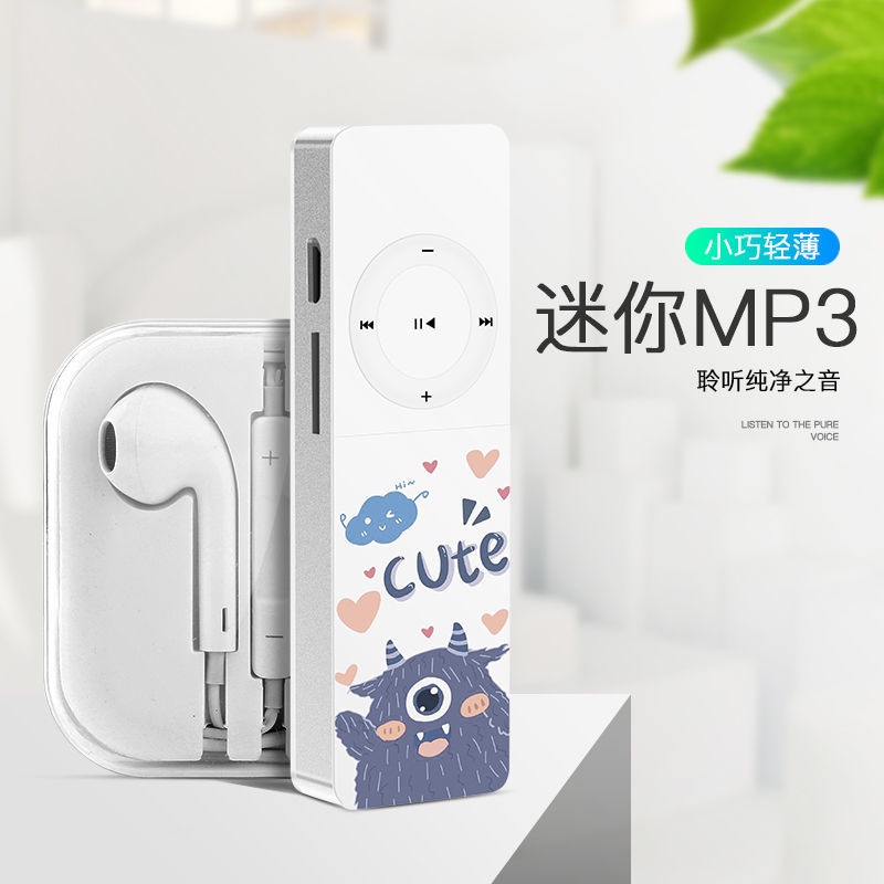Mp3 Máy Nghe Nhạc Mini Thể Thao Walkman mp4, MP3 Sinh Viên Thể Thao Ngoài Trời Walkman Kỹ Thuật Số 3