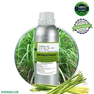 Tinh dầu Sả Java nguyên chất nhập khẩu chính hãng Ấn Độ