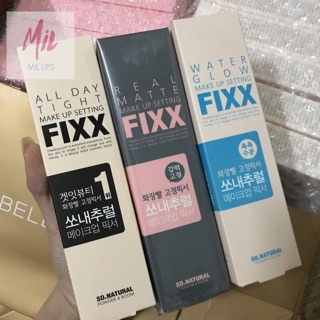 Xịt khoáng makeup setting fixx sonatural