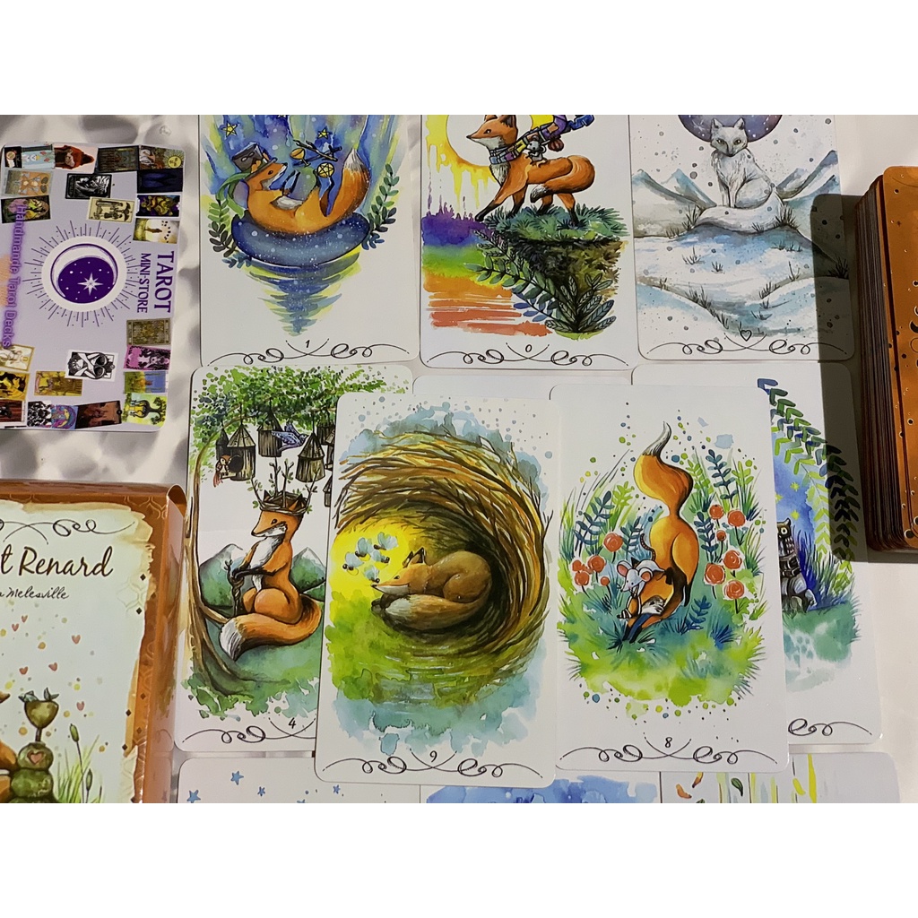 Bộ bài Tarot Renard size 7 x 12 cm