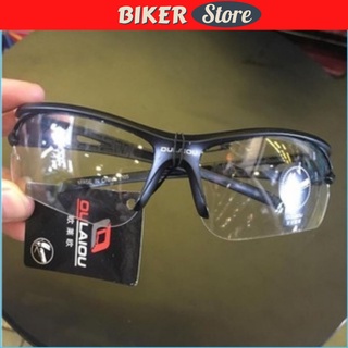 Mắt kính chống bụi OULAIOU màu trong suốt đi ngày + đêm