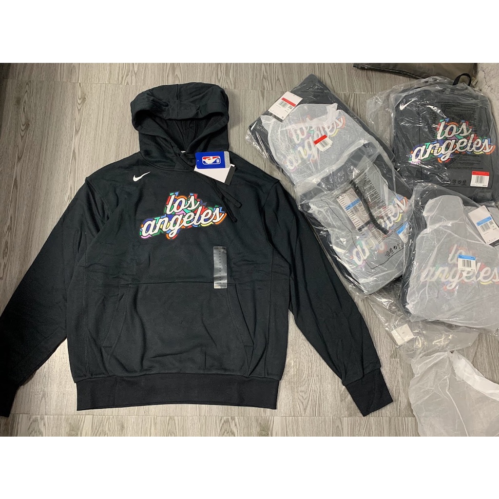 Áo Khoác Chui Tay Dài Nyke x NBA Mới Nhất Unisex