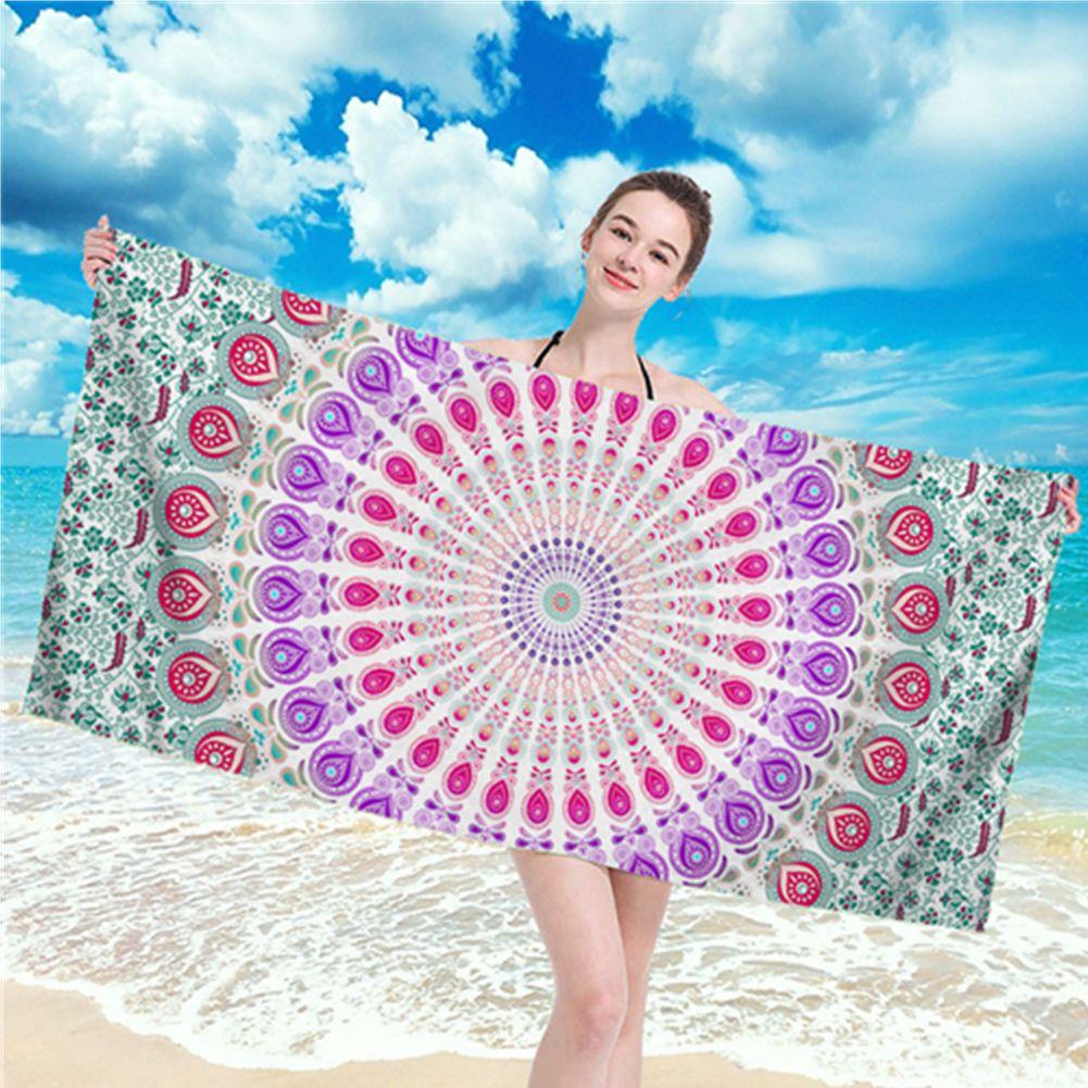 Khăn Trải Bãi Biển / Cắm Trại Bằng Sợi Micro Chống Cát Chống Thấm Mồ Hôi