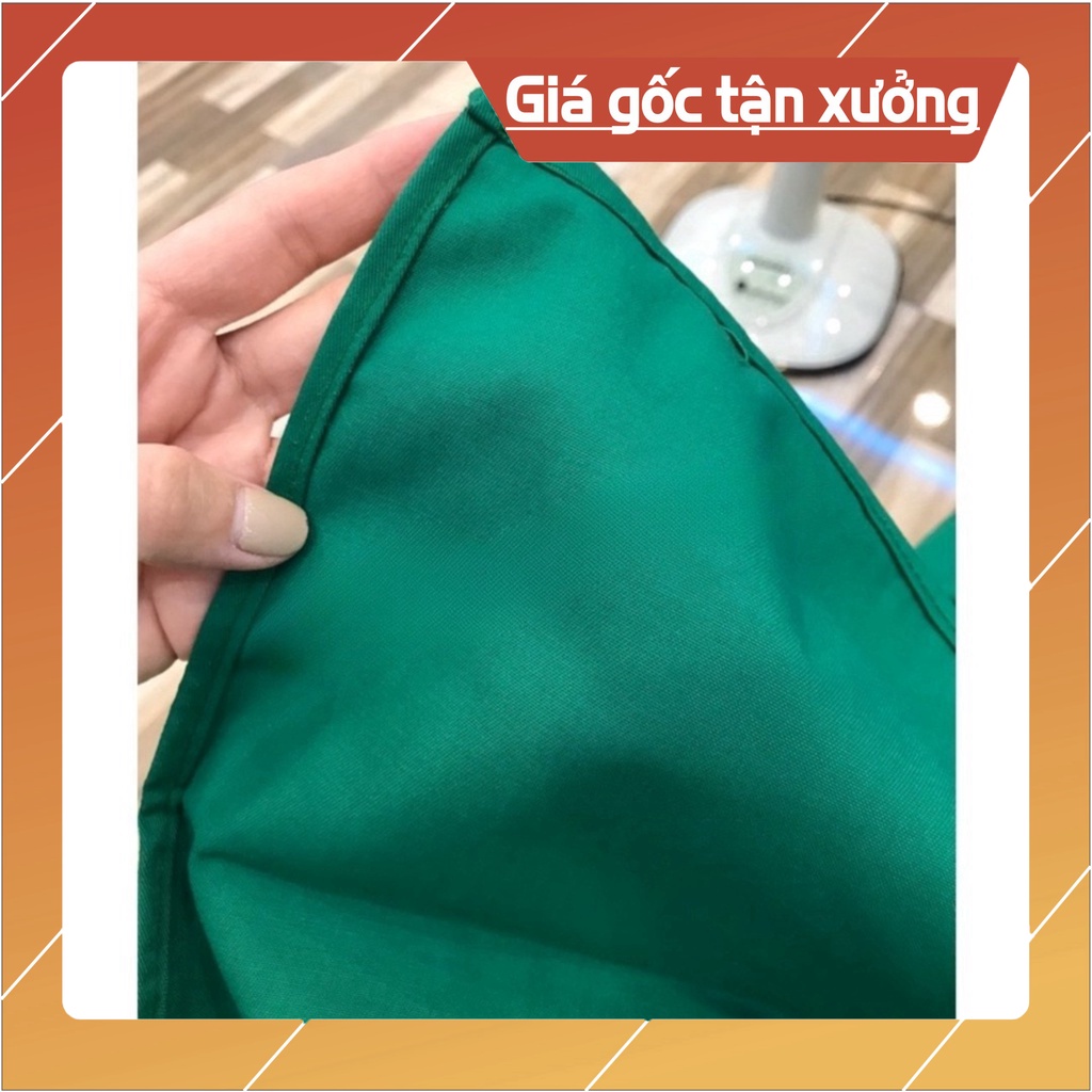 Ga trải giường Bệnh Viện, Nối mi, thẩm mỹ viện, Spa, phủ ghế  màu XANH LÁ CÂY chất liệu Kaki dày kháng khuẩn.