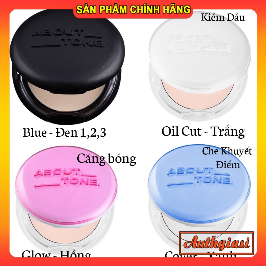 Phấn phủ nén Hàn Quốc ABOUT TONE Blur Powder Pact thuộc BBia và Eglips