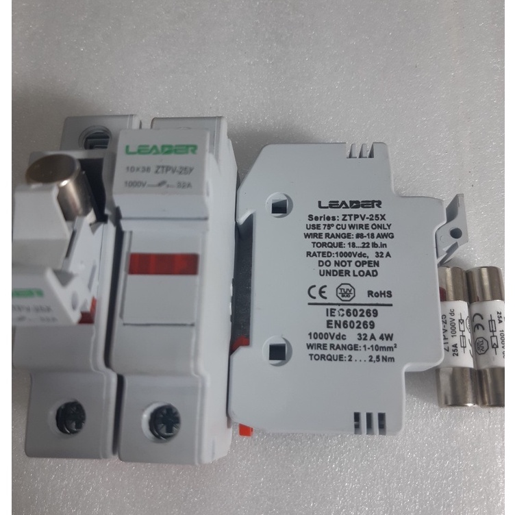 Cầu chì 1000v DC LEADER