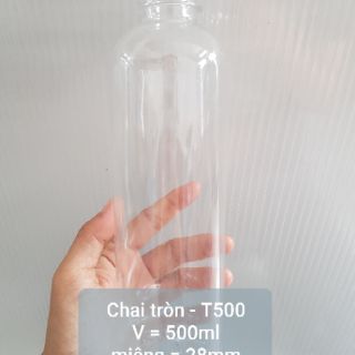 Chai nhựa PET 500ml
