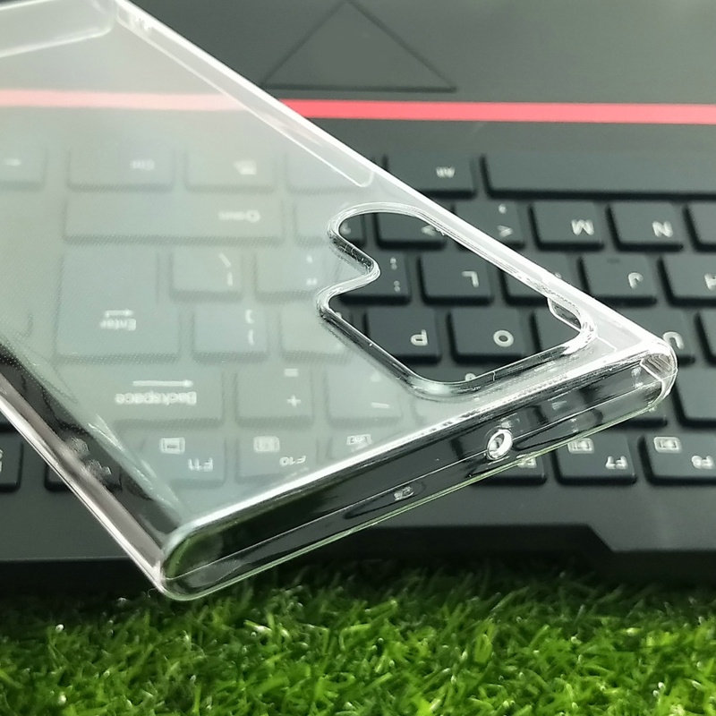 Ốp Điện Thoại PC Trong Suốt Chống Va Đập Cho S22 Pro Ultra