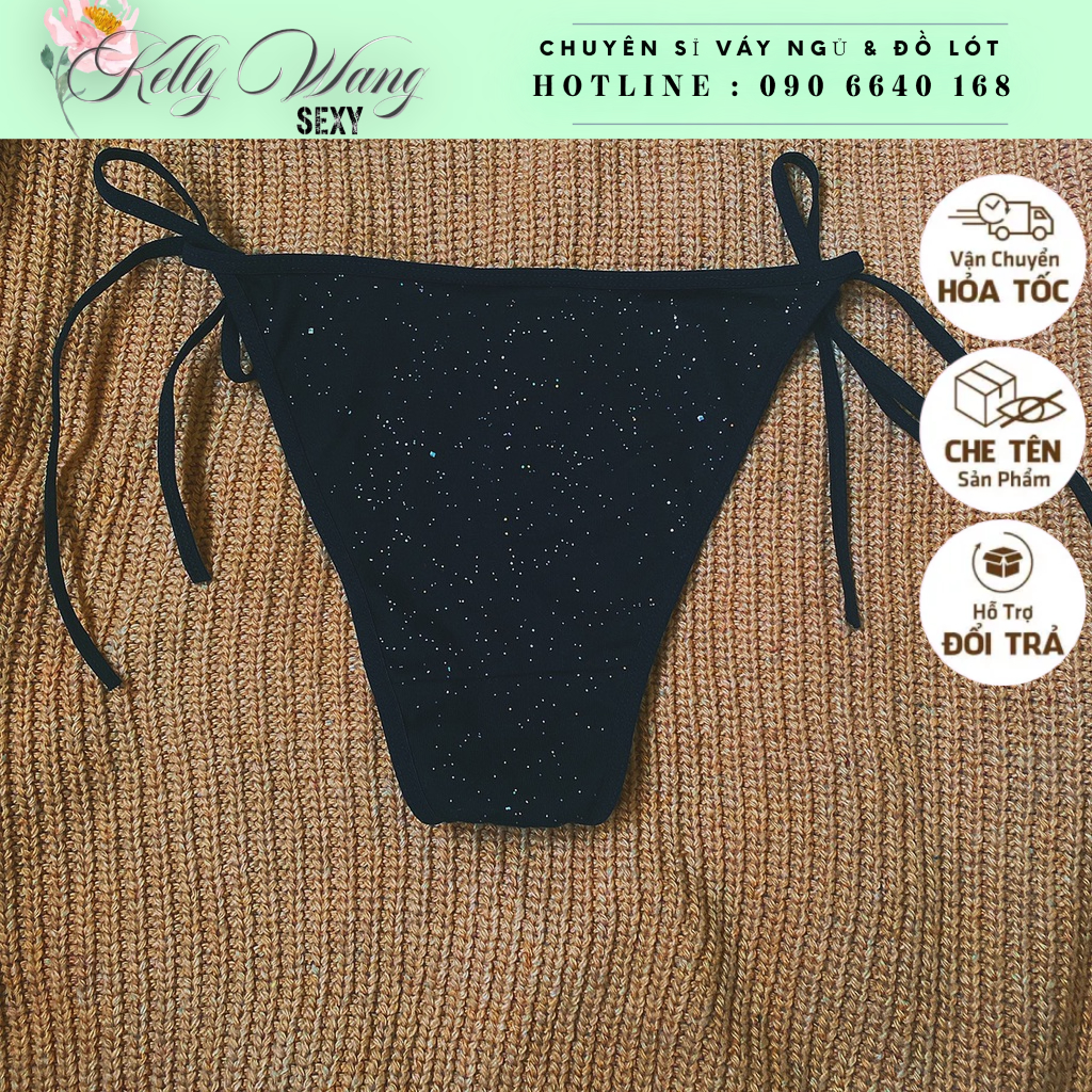 Quần lót cột dây - fuckme- kissme - Thế giới Chip cột dây cosplay nhiều màuKELLYWANG