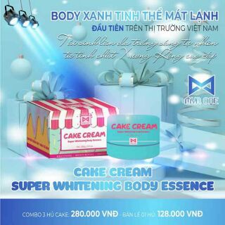 Body Cake cream kèm quà
