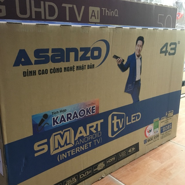 Tivi Asanzo 43in-smart