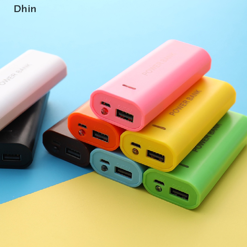 Vỏ Sạc Dự Phòng 5V 5600mAh 2X 18650 USB Chất Lượng Cao DIY