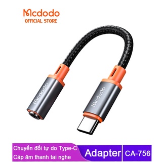 Cáp âm thanh tai nghe Mcdodo Type-C Sang 3.5mm  Adapter CA-756