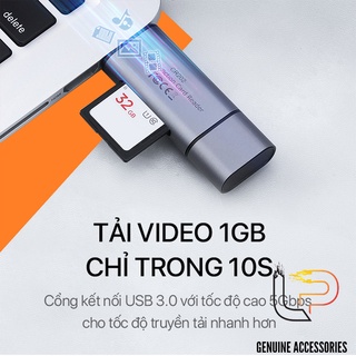 ĐẦU ĐỌC THẺ NHỚ TYPE-C CR202 - CARD READER TYPE-C TF/SD CR202