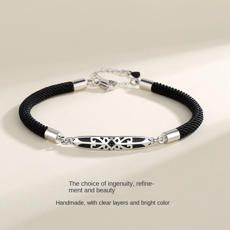 Vòng Tay Dây Bện Họa Tiết Công Chúa Và Hiệp Sĩ Thời Trang Cho Cặp Đôi