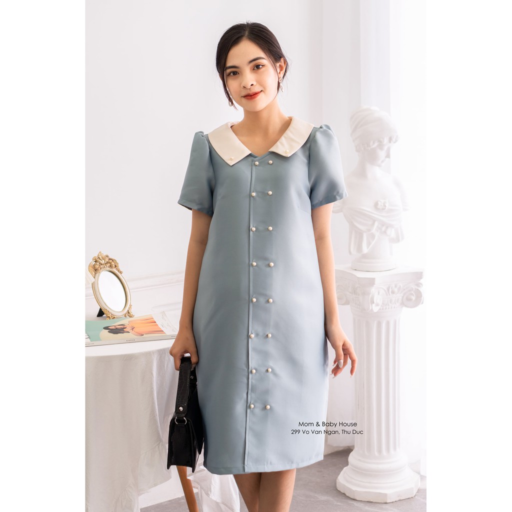 Đầm bầu đính hạt Pearl Dress mặc cả bầu và sau sinh