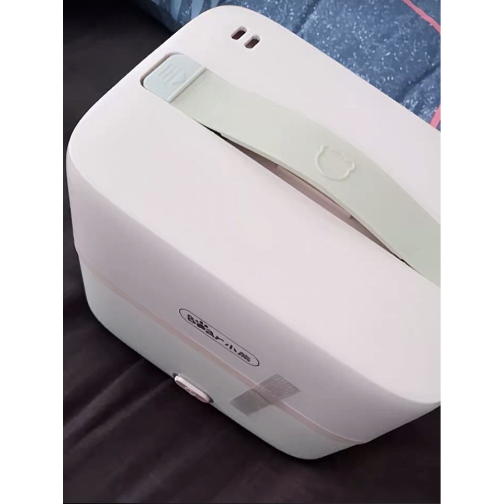 Hộp Cơm Văn Phòng BEAR Giữ Nhiệt Cắm Điện Hâm Nóng Đa Năng 3 Ngăn 1,2L Gọn Nhẹ Xinh Xắn | BigBuy360 - bigbuy360.vn