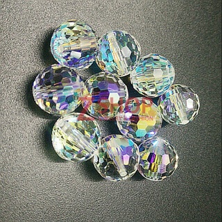 Gói Hạt tròn giác nhuyễn 8 ly trắng pha lê Áo cao cấp