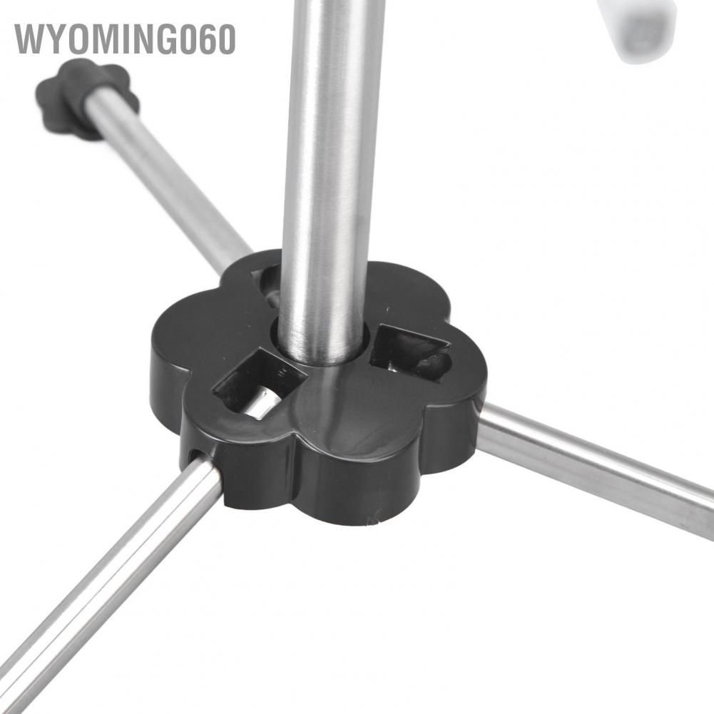 Wyoming060 Manual Rotation Pasta Drying Rack Stainless Steel Folding Noodle for Household Kitchen