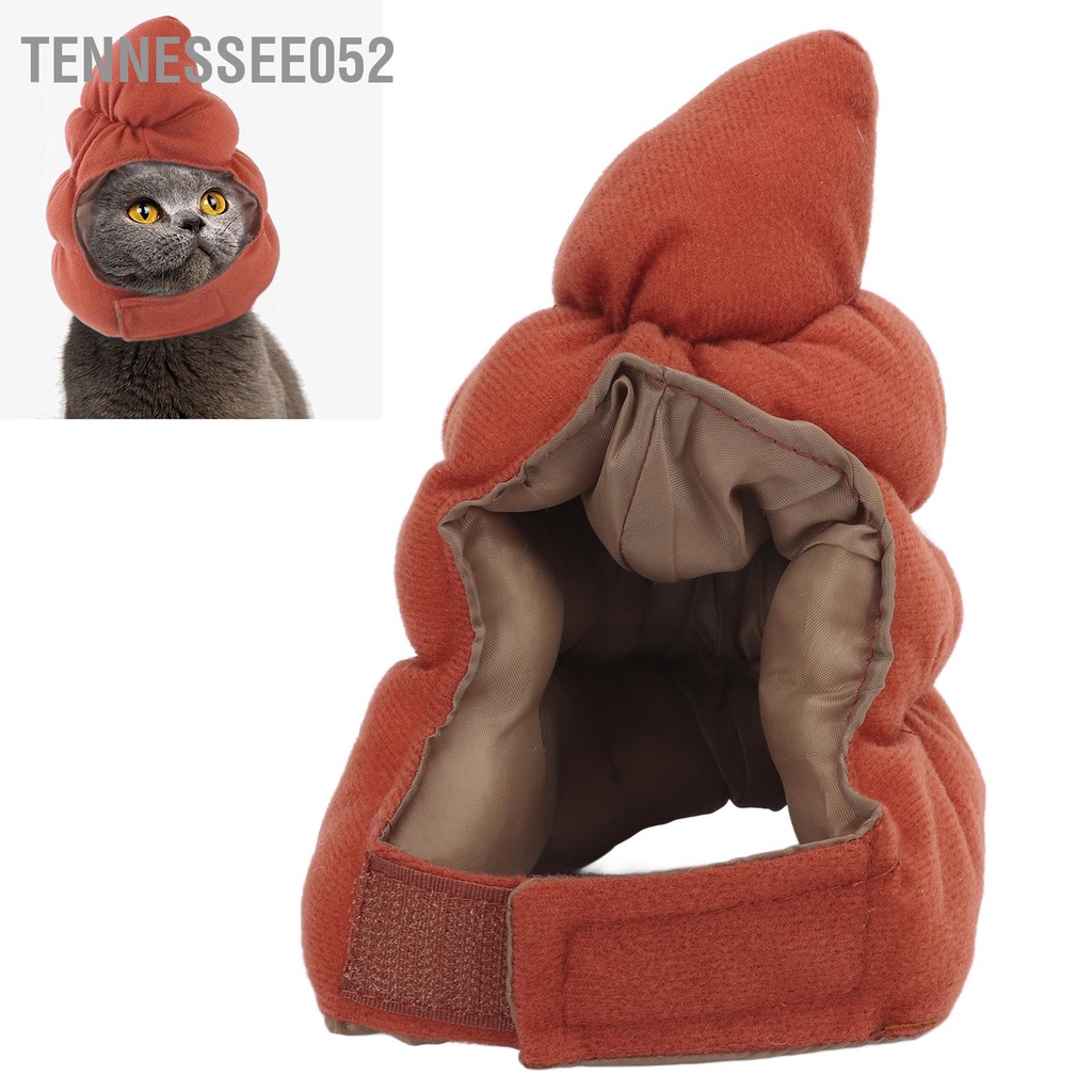 Tennessee052 Mũ Halloween cho mèo có thể điều chỉnh thoáng khí chó mặc quần áo lên mũ và nhỏ
