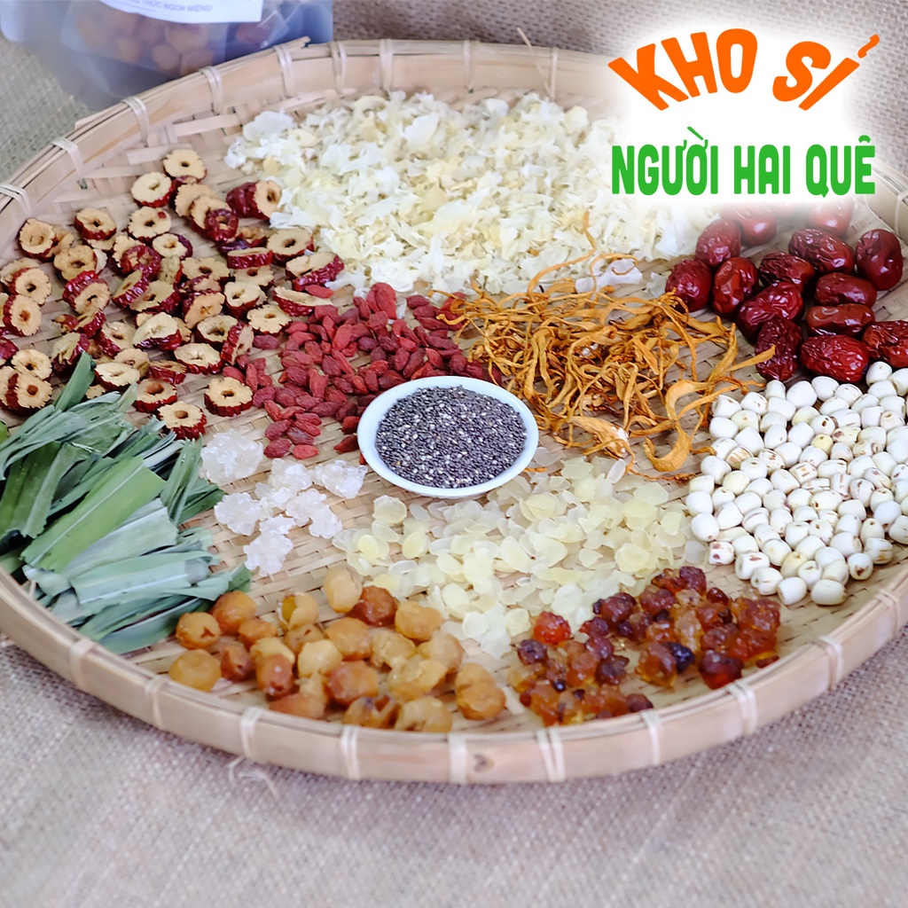 Sỉ chè dưỡng nhan 12 vị KHÔNG ĐƯỜNG mới 💲 HAIQUE FOOD