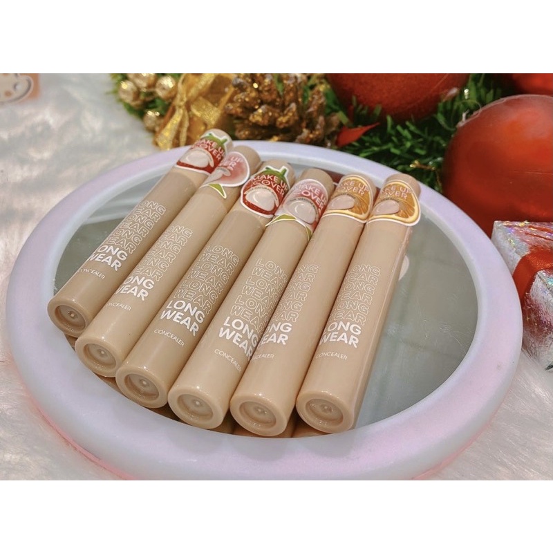 Kem Nền Che Khuyết Điểm KissBeauty Concealer Long Wear Vị Trái Cây che phủ hoàn toàn mọi khuyết điểm
