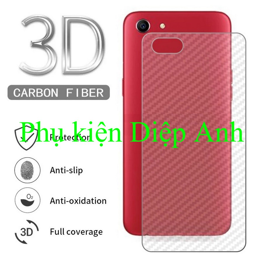 Oppo A1k | Miếng dán lưng carbon