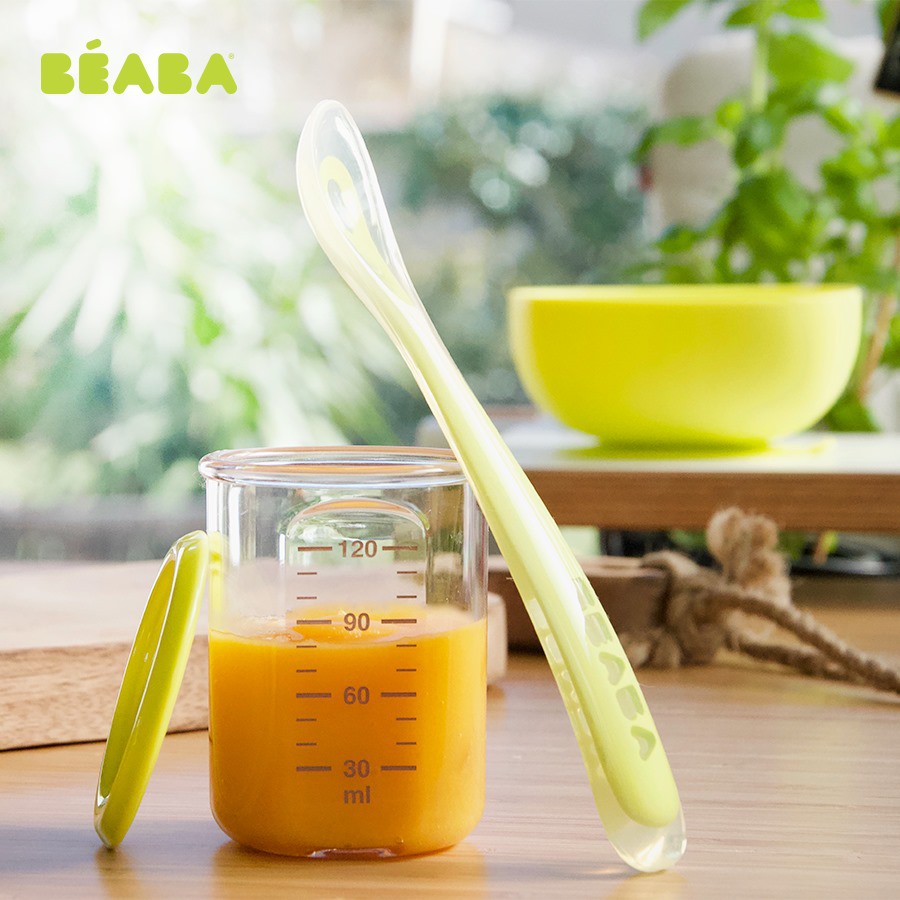 Thìa cầu vồng silicone Béaba