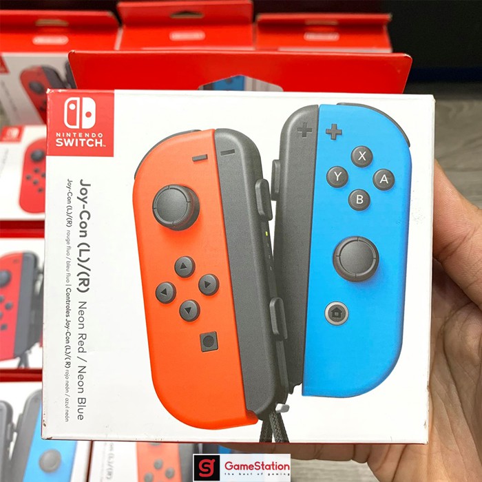 [Freeship toàn quốc từ 50k] Tay Cầm Nintendo Switch Joy-Con Màu Xanh/Đỏ (Neon)