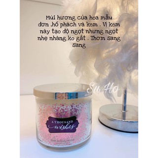 Nến thơm 3 bấc Bath and Body Works