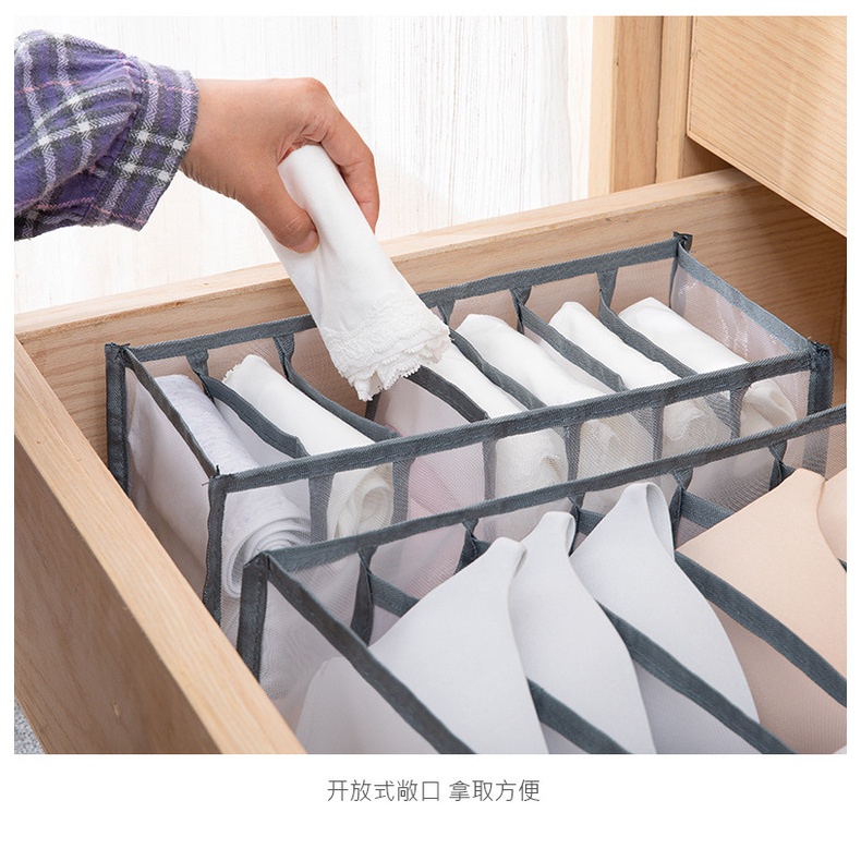 Túi vải đựng quần áo Hộp đựng đồ lót tất vớ tiện dụng nhiều size