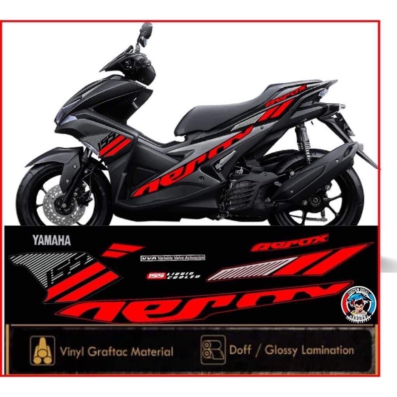 TẶNG KÈM HÌNH DÁN KHI MUA TEM RỜI NVX v1 VÀ V2  125,150,155