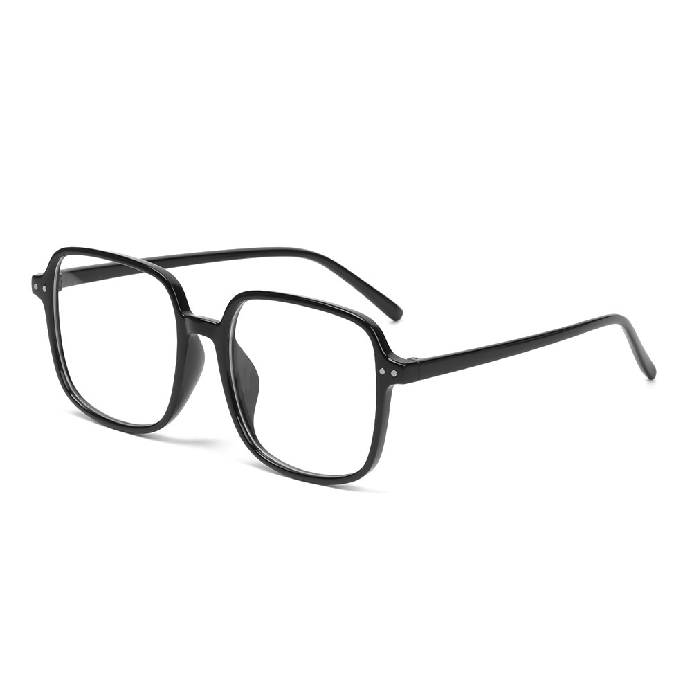 Mắt Kính Gọng Vuông Trong Suốt Siêu Nhẹ Độ Phân Giải Cao 1.0~-4.0 Màu Sắc Cổ Điển Dành Cho Nam Và Nữ