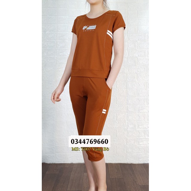 Đồ Bộ Nữ Mùa Hè🔥FREE SHIP🔥Đồ Bộ Nữ Cộc Tay Chất Vải Hút Ẩm Cao - Thấm Hút Mồ Hôi Rất Tốt CODE07 | BigBuy360 - bigbuy360.vn