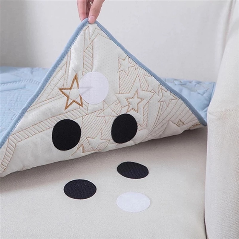 Set 5/10 Miếng Dán Cố Định Thảm Lót Ghế Sofa Không Trượt Hai Mặt Tự Dính